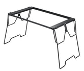 Camping Moon IGT Top Board Bridge Table front view for a sturdy outdoor cooking setup