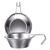 CampingMoon Sierra Cup 310ml side view, lightweight backpacking meals.