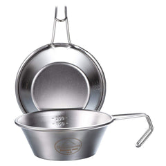 CampingMoon Sierra Cup 310ml side view, lightweight backpacking meals.