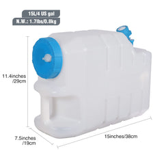 CAMPMAX portable water tank with sturdy design ideal for travel and outdoor adventures