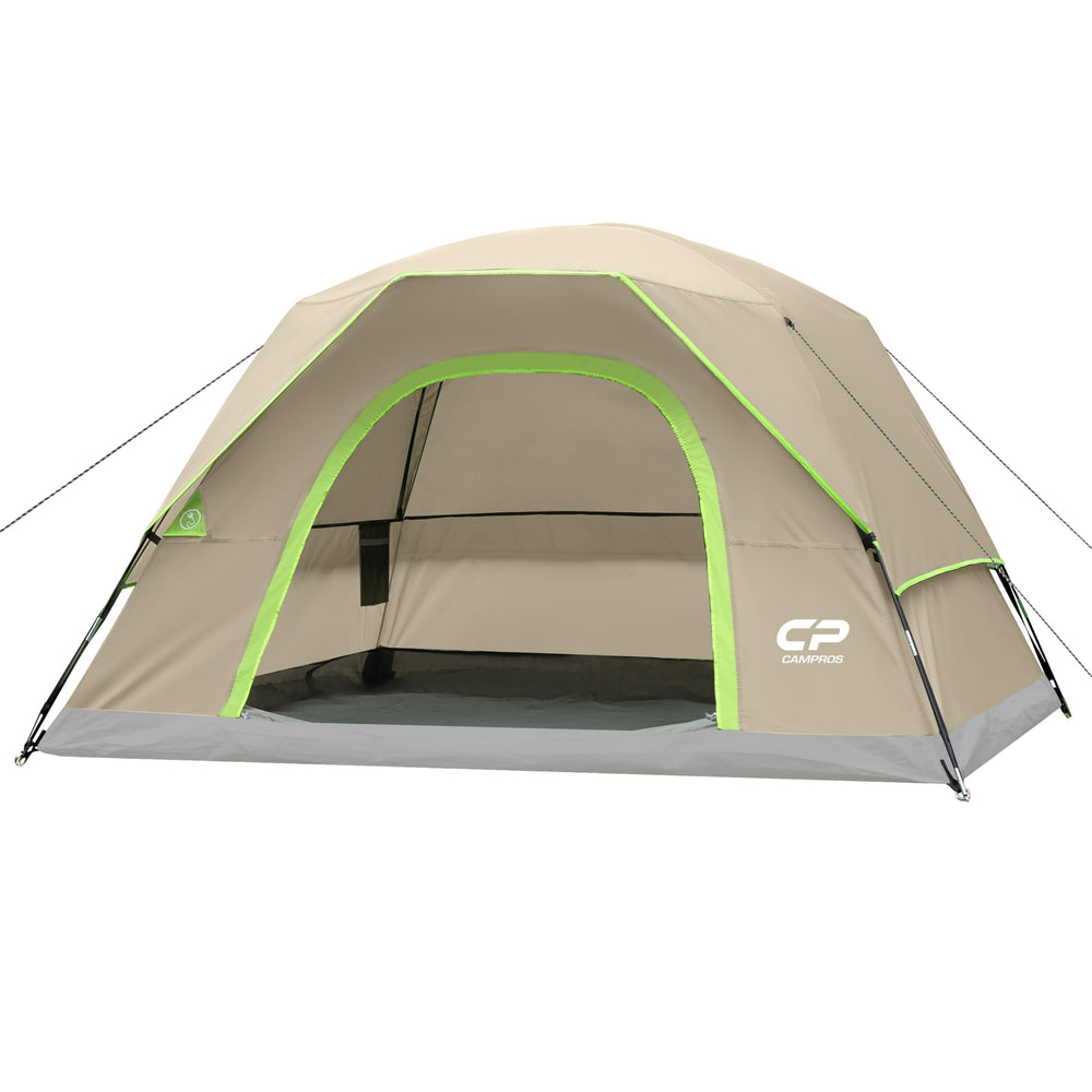 CAMPROS CP 4-person tent front view showing roomy space