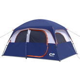 CAMPROS CP 6-person assembly: quick setup for weekend family camping.
