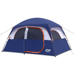 CAMPROS CP 6-person assembly: quick setup for weekend family camping.