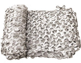 CamoSystems Premium Series camouflage net large snow-white mesh for rugged concealment outdoors