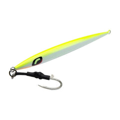 Canal Bait and Tackle Shimmerfall 170g Chart White lure boosts visibility for strikes
