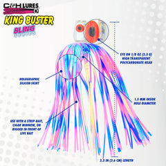 C&H Lures King Buster Bling used as dredge teaser increases visibility