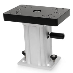 Cannon 6-inch swivel-base pedestal, top view, flexible 360-degree trolling
