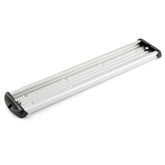 Cannon aluminum mounting track 18-inch top view for durable marine mounting.