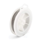 Cannon braided downrigger cable on a spool for smooth trolling deployment.