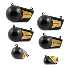 Cannon 8 lb weight features keel stabilization for steady tracking