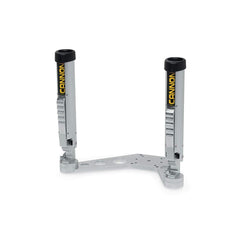 Cannon dual-axis rod holders assembly for flexible trolling setups