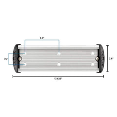 Cannon hardware included ensures fast, secure installation without extra purchases.
