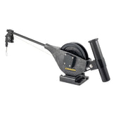 Cannon Lake Troll manual downrigger with boom for precise depth control.