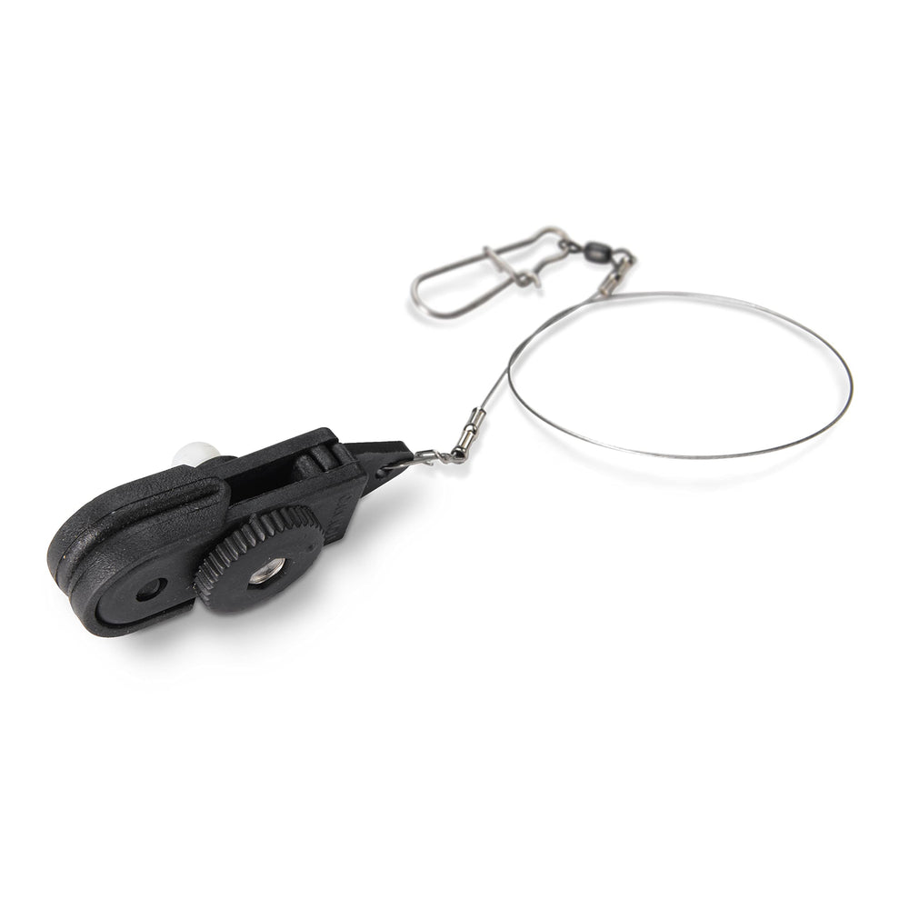 Cannon Magnum Electric Downrigger on a boat mount enabling precise bait positioning.