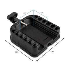 Cannon quick-stacker release attached to downrigger cable for stacking