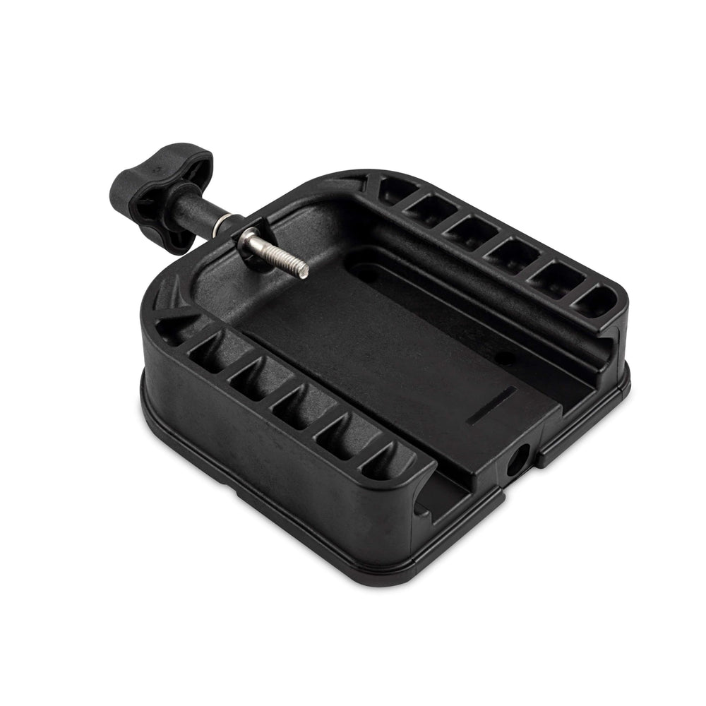 Cannon universal mounting base composite assembly showing base structure and mounting points