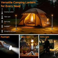 Canoazo collapsible lantern compact folded for easy storage