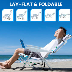 Canpsky cup holder keeps drinks within easy reach.