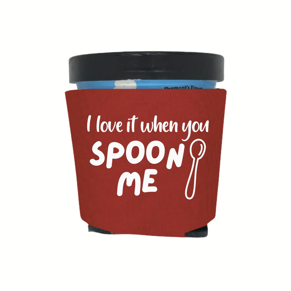 Capital City Ice Cream Pint Cooler in red demonstrates cold insulation for scoops.
