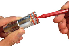 Captain O-Ring Deluxe Pick Tool tip close-up shows precise tip for safe o-ring removal.