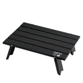 Captain Stag UC-582 outdoor table folded in case for easy portability
