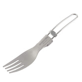 Captain Stag UH-3001 titanium FD fork folded for compact travel and storage