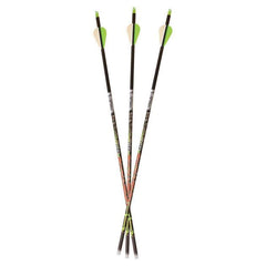 Carbon Express Adrenaline arrows 250-6 pack front view showing precision-ready fletching