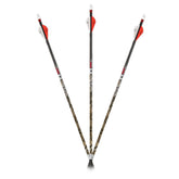 Carbon Express Maxima RED SD Contour 350 arrows in Mossy Oak camouflage for increased concealment and accuracy