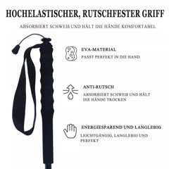 Carbon Fiber Trekking Poles straight-grip for secure handling