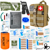CareTac IFAK in MOLLE bag organization for rapid emergency access