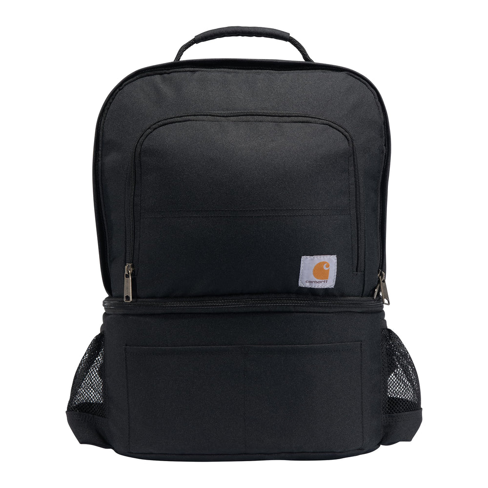 Carhartt Cooler Work Backpack front view showing rugged exterior for daily commuting