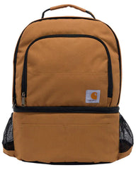 Carhartt insulated backpack with 24-can cooler keeps beverages cool on the go