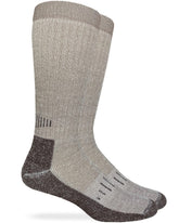 Carolina Ultimate merino mid-calf boot socks brown, all day warmth and moisture management.