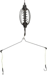 Carp fishing feeder cage included in the kit