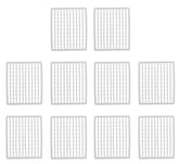 White 1000-piece Boilie Stops for Carp Hair Rig