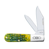 Case XX Barlow green apple bone closed view for everyday carry and comfort