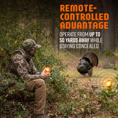 Cass Creek Nomad purr vocal for subtle turkey contact during setup.