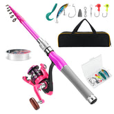 Castaroud lady fishing rod pink design for easy beginner casting and stylish fishing sessions.