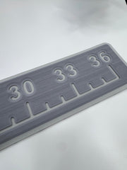 Castaway Customs SeaDek Fishing Ruler 36-inch with non-slip surface for boats, coolers, and kayaks