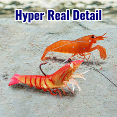 Side view of CASTSTRIKE shrimp lure 3.5 inch