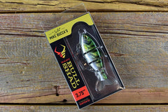 Catch Co Baby Bull Shad swimbait in water for realistic swimming action