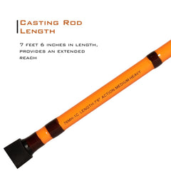 Catfish Pro S-Glass variant for strong big-catfish leverage