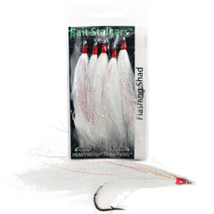 Catfish Sumo Bait Stalkers flashing shad on rig increases strike odds for catfish.