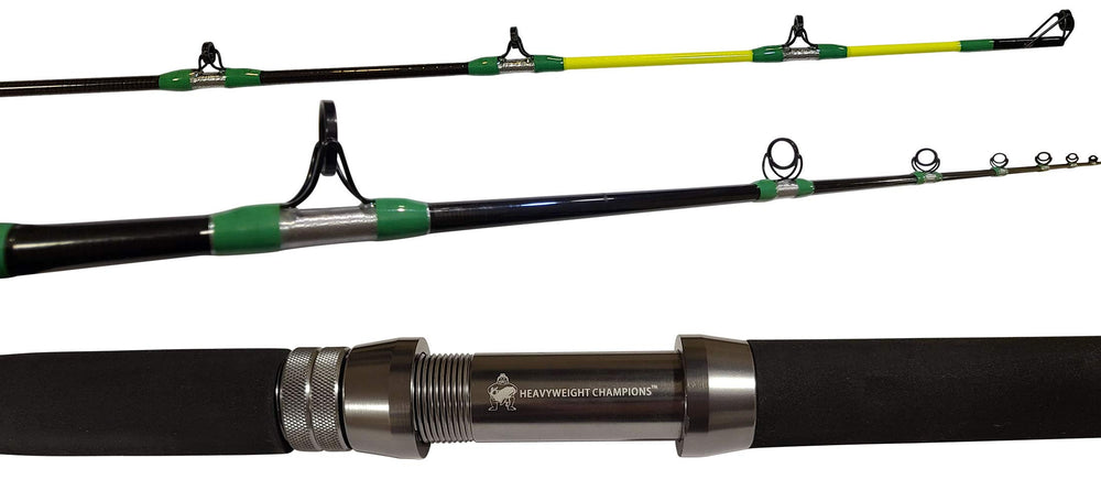 Catfish Sumo Master Series 2.0 Chop Stick rod full-length, sturdy setup for serious catfishing.