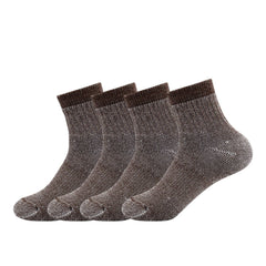Caudblor merino hiking socks pack front view for all-season warmth
