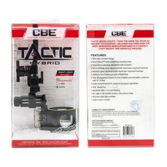 CBE Tactic Hybrid smart mount with multi-positioning holes enhances setup flexibility.