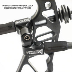 CBE Torx Micro Stabilizer kit rear disconnects provide easy removal and stability