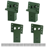 CDFYJHFDQ deer stand bracket 4x4 angle ready for stable mounting