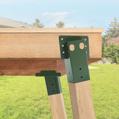 CDFYJHFDQ post-compatible bracket works with 2x4, 2x6, 2x8 posts