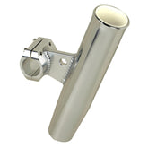 CE Smith aluminum rod holder mounted on rail clamp for organized fishing setup